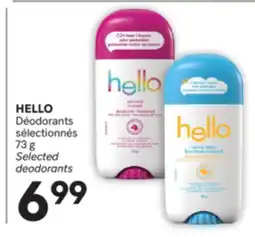 Brunet HELLO Déodorants sélectionnés offer
