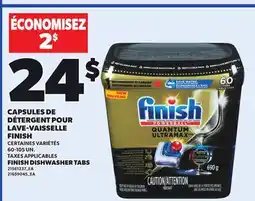 Provigo FINISH DISHWASHER TABS, 60-105 UN offer
