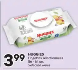 Brunet HUGGIES Lingettes sélectionnées offer