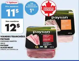 Provigo PAYSAN SLICED MEAT, 400 G offer