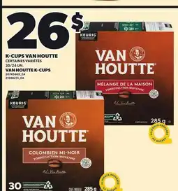Provigo VAN HOUTTE K-CUPS, 30/24 UN offer