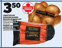 Provigo FARMER'S MARKET CARROTS OR YELLOW ONIONS, SAC DE 3 LB offer