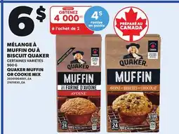Provigo QUAKER MUFFIN OR COOKIE MIX, 900 G offer