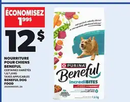Provigo BENEFUL DOG FOOD, 1.6/1.8 KG offer