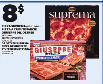 Provigo DR OETKER SUPREMA PIZZA OR GIUSEPPE STUFFED CRUST PIZZA, 685-771 G offer