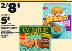 Provigo BETTY CROCKER DUNKAROOS, 168 G OR NATURE VALLEY MUFFIN BAR, 175 G offer