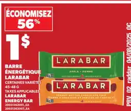 Provigo LARABAR ENERGY BAR, 45-48 G offer