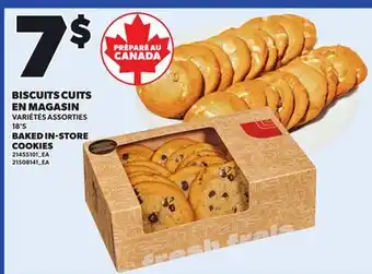 Provigo BAKED IN-STORE COOKIES, 18'S offer
