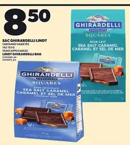 Provigo LINDT GHIRARDELLI BAG, 142-153 G offer