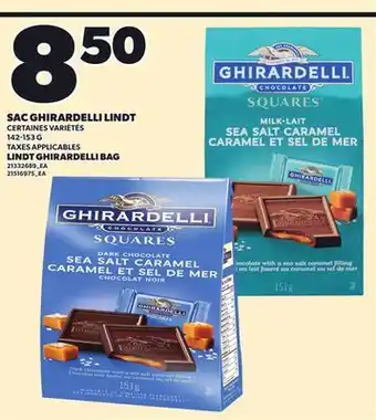 Provigo LINDT GHIRARDELLI BAG, 142-153 G offer