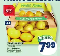 Marché Bonichoix YELLOW PLUMS offer