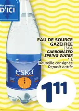 Marché Bonichoix ESKA CARBONATED CARBONATED SPRING WATER offer