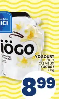 Marché Bonichoix IÖGO CRÉMEUX YOGURT offer