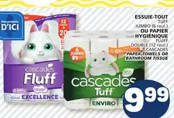 Marché Bonichoix CASCADES PAPER TOWELS OR BATHROOM TISSUE offer
