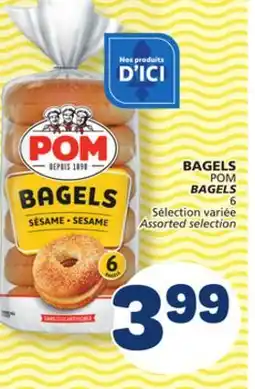 Marché Bonichoix POM BAGELS offer