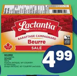 Marché Bonichoix LACTANTIA BUTTER offer