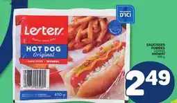 Marché Bonichoix LESTERS WIENERS offer