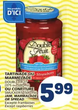 Marché Bonichoix SMUCKER JAM, MARMALADE OR SPREAD offer
