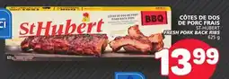 Marché Bonichoix ST-HUBERT FRESH PORK BACK RIBS offer