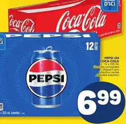 Marché Bonichoix PEPSI OU PEPSI OU COCA-COLA offer