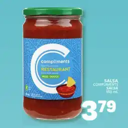 Marché Bonichoix COMPLIMENTS SALSA SALSA offer