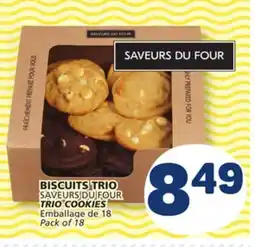 Marché Bonichoix SAVEURS DU FOUR TRIO COOKIES offer