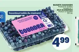 Marché Bonichoix WILD BLUEBERRIES offer