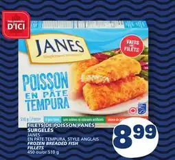 Marché Bonichoix FROZEN BREADED FISH FROZEN BREADED FISH FILLETS offer