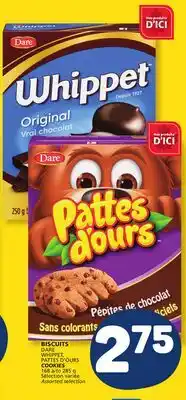 Marché Bonichoix DARE WHIPPET PATTES D'OURS COOKIES offer
