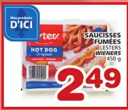 Marches Tradition LESTERS WIENERS offer