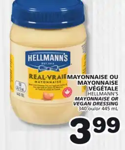 Marches Tradition HELLMANN'S MAYONNAISE OR VEGAN DRESSING offer