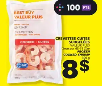 Marches Tradition VALEUR PLUS FROZEN COOKED SHRIMP offer