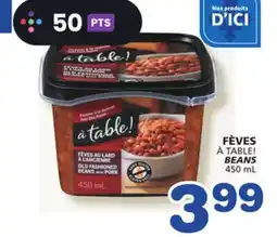 Marches Tradition FÈVES À TABLE! BEANS offer
