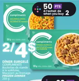 Marches Tradition COMPLIMENTS FROZEN DINNER offer