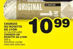 Marches Tradition LE SAUCIFLARD CHORIZO OR ROSETTE DE LYON offer