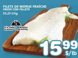 Marches Tradition FRESH COD FILLETS offer