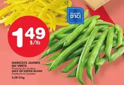 Marches Tradition WAX OR GREEN BEANS offer