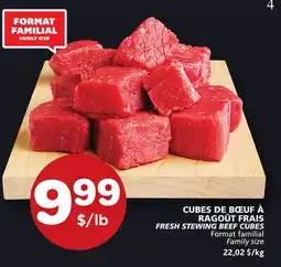 Marches Tradition FRAIS FRESH STEWING BEEF CUBES offer