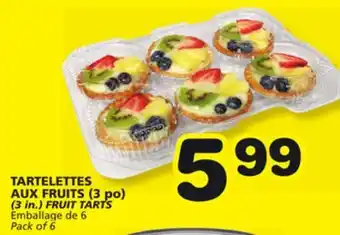 Marches Tradition FRUIT TARTS offer