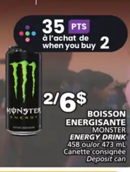 Marches Tradition MONSTER ENERGY DRINK offer