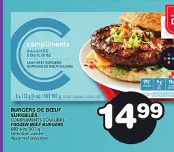 Marches Tradition COMPLIMENTS FROZEN BEEF BURGERS offer