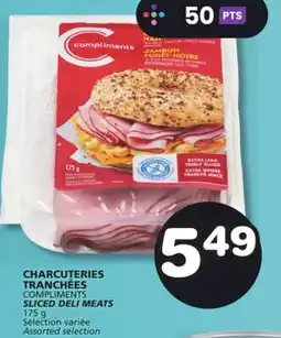 Marches Tradition COMPLIMENTS SLICED DELI MEATS offer