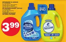 Marches Tradition LA PARISIENNE , Feuilles (80) LAUNDRY DETERGENT OR FABRIC SOFTENER offer