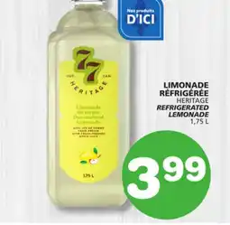 Marches Tradition HERITAGE REFRIGERATED LEMONADE offer