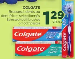 Proxim COLGATE Selected toothbrushes or toothpastes offer