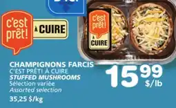 Marches Tradition C'EST PRÊT! À CUIRE STUFFED MUSHROOMS offer