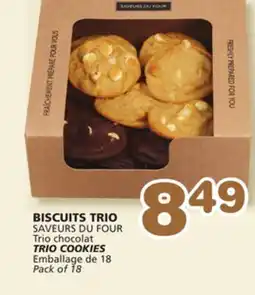 Marches Tradition SAVEURS DU FOUR TRIO COOKIES offer