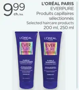 Proxim L'ORÉAL PARIS EVERPURE Selected haircare products offer
