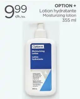 Proxim OPTION + Moisturizing lotion offer