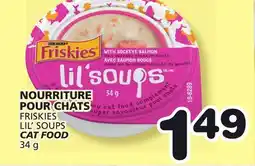 Marches Tradition FRISKIES LIL' SOUPS CAT FOOD offer